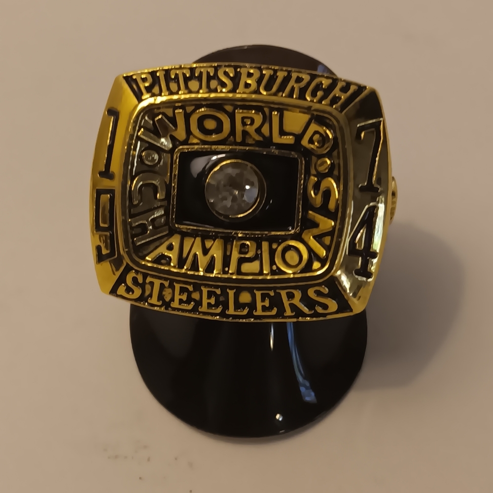 1974 Pittsburgh Steelers Collectible Super Bowl Ring